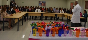 Hospital Materno Reynaldo Almánzar agasaja a sus secretarias