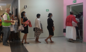Hospital Materno Dr. Reynaldo Almánzar realiza simulacro para evaluar respuesta ante un incendio o terremoto