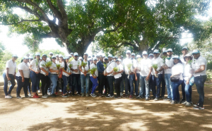 Hospital Materno Dr. Reynaldo Almánzar realizó jornada de reforestación, en Monte Plata