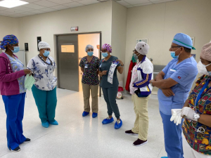Hospital Materno Dr. Reynaldo Almánzar concientiza sobre el lavado de manos para prevenir el Covid-19