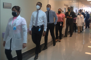 Hospital Materno Dr. Reynaldo Almánzar participa en Simulacro Nacional de Terremoto