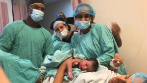 Nace la primera bebé del año 2020 en el Hospital Materno Dr. Reynaldo Almánzar