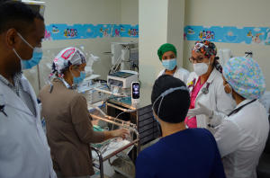 Hospital Materno Dr. Reynaldo Almánzar entrena neonatólogos para detectar cardiopatías congénitas en bebés