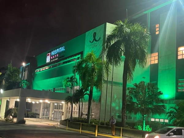 El Hospital Materno Dr. Reynaldo Almánzar enciende las luces verdes por el &quot;Día Mundial de Salud Mental&quot;